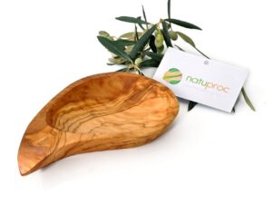 Olive-Wood-Tear-Shaped-Dish-natuproc